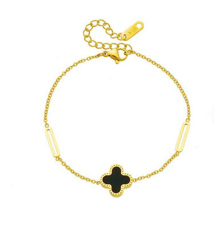 Trinity Collection - 3 Pulsera Chapada En Oro