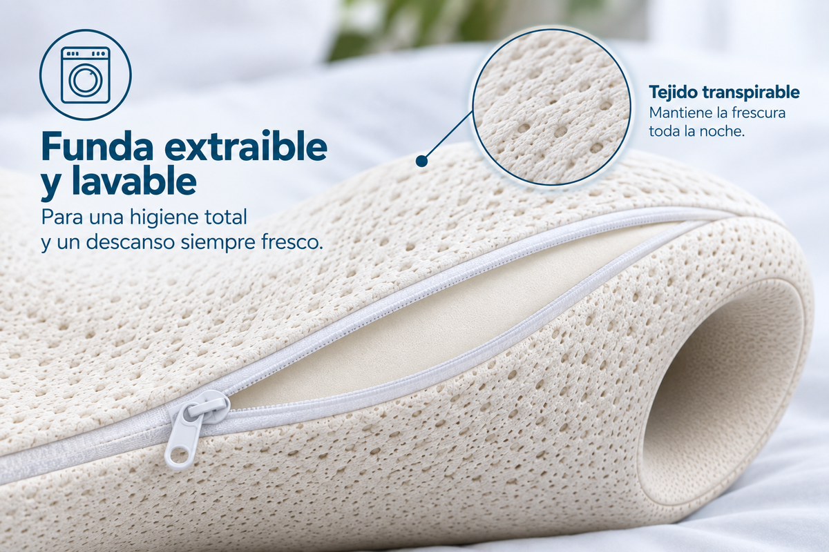 💤 CerviRest™ – Almohada Cervical Ergonómica
