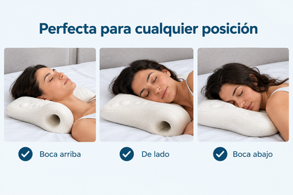 💤 CerviRest™ – Almohada Cervical Ergonómica