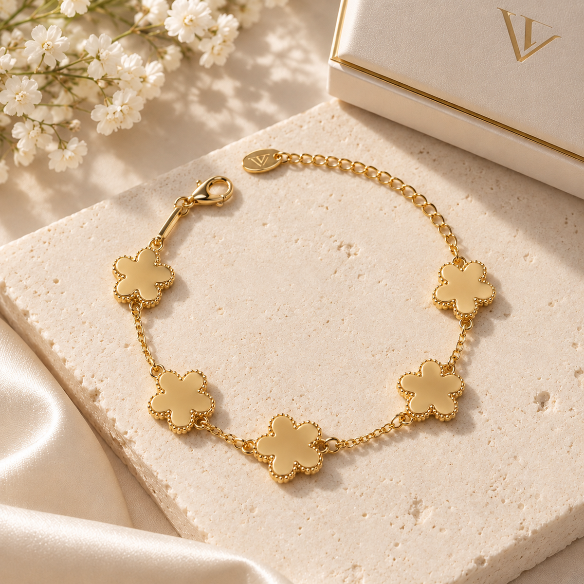 Zenvora Aura Set ✨- Pulsera trébol
